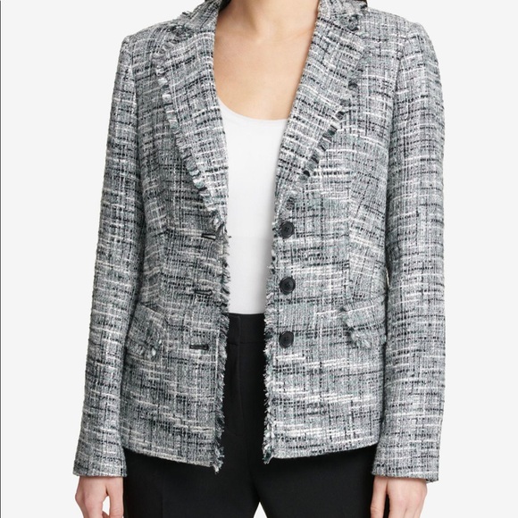Dkny tweed blazer - Picture 2 of 5